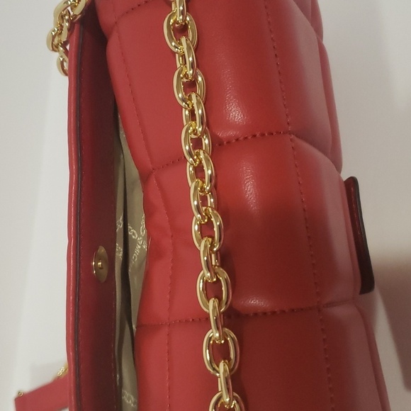 233- Michael Kors Women's Crosbody Crimson Red Color NWT - Picture 14 of 14